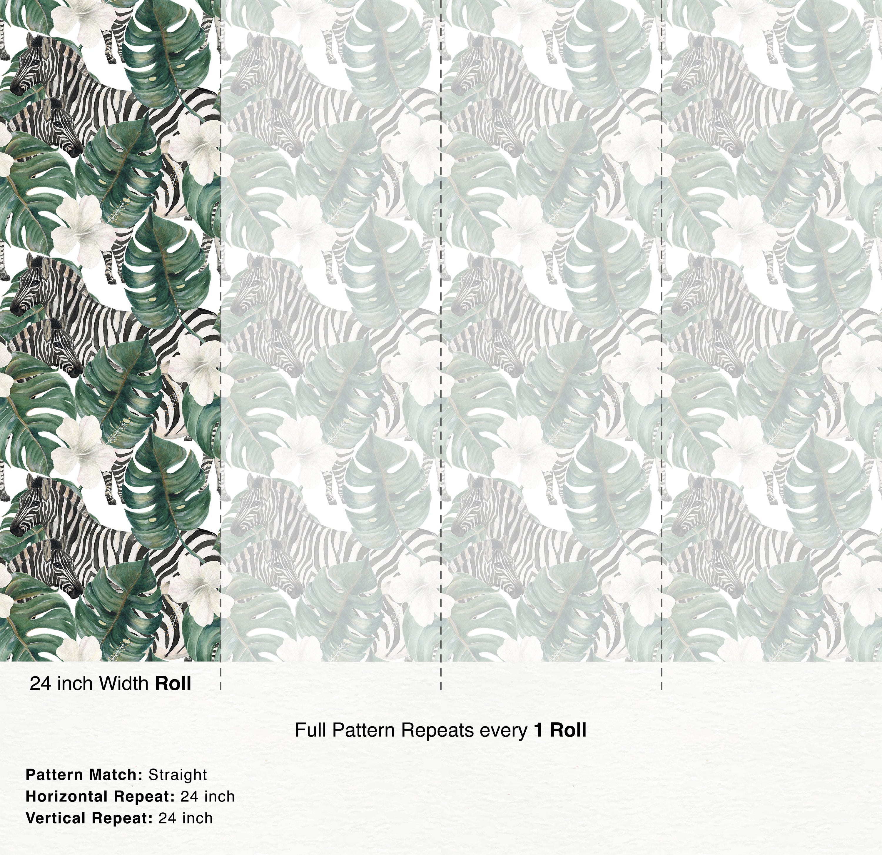 Wild Canopy - Tropical Zebras